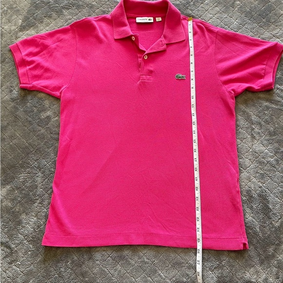 Lacoste Fuschia Polo - Picture 5 of 6